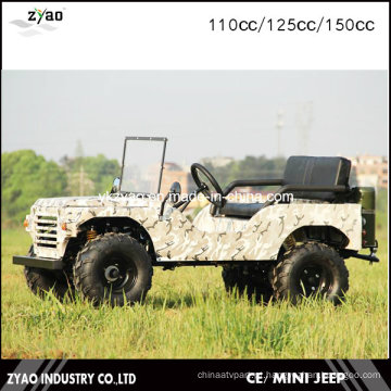 4 Wheeler Farm ATV para Adultos Jeep 110cc 125cc ou 150cc Mini Jipe para Crianças Como Venda